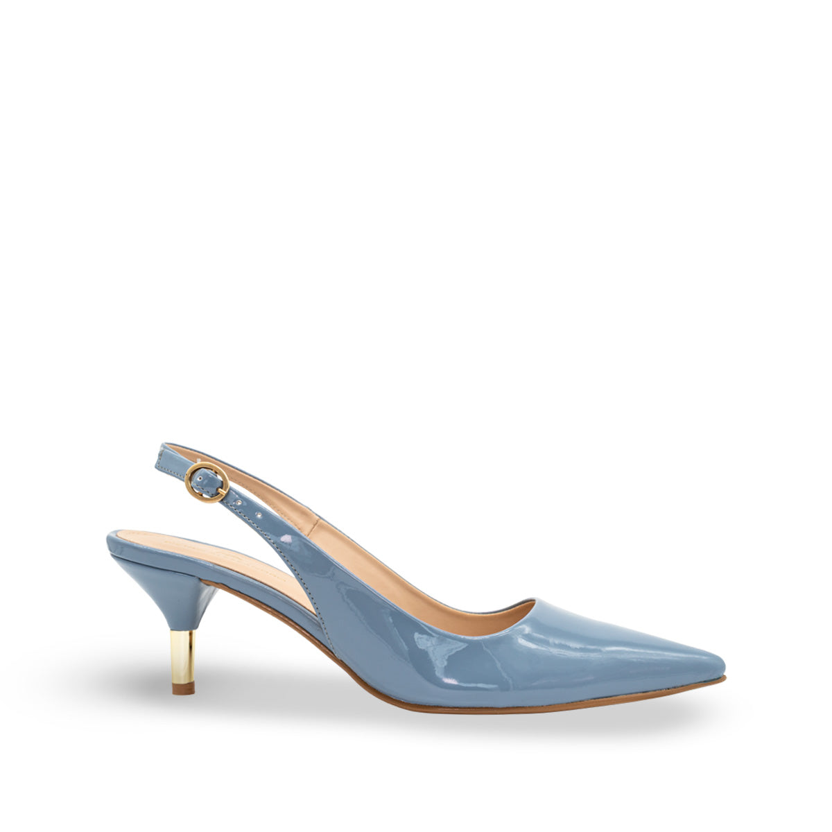 Zapatilla Isabel Celeste Destalonada